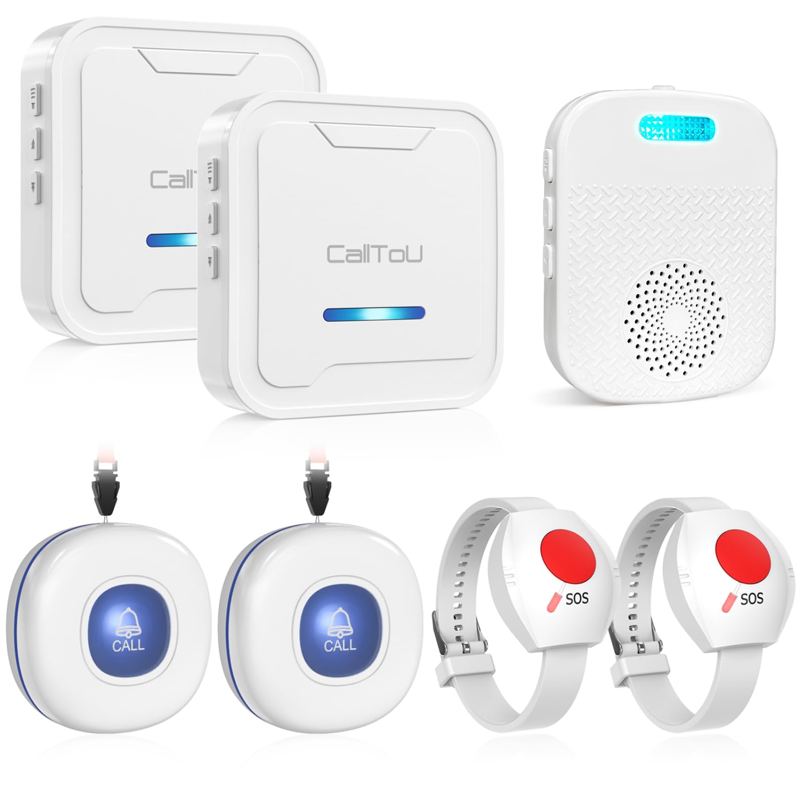 CallToU - Sistema de alerta de enfermería para el cuidado de personas mayores en el hogar (2 pagers y 2 botones). - BH+ ESSENTIALS