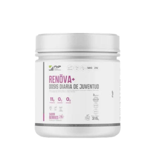 RENÖVA: Biopéptidos de Colágeno hidrolizado con Coenzima Q10, Resveratrol y VitC FWP - BH+ ESSENTIALS
