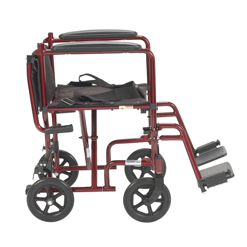 Silla de ruedas Ultra Liviana Plegable de aluminio Drive Medical - BH+ ESSENTIALS